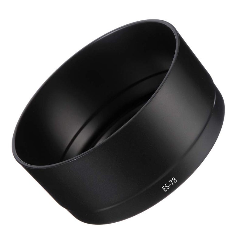 FocusFoto Bayonet Mount Lens Hood Shade Replacement for Canon ES-78 fit for Canon EF 50mm f/1.2L USM Camera Lens - Image 1